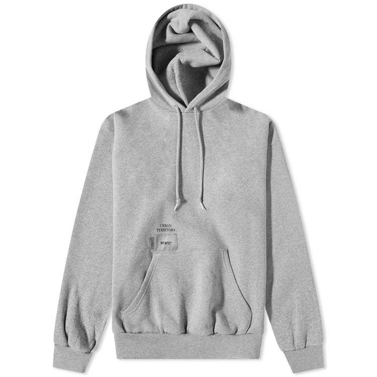 Sweatshirt WTAPS Cross Bones Hoody 222ATDT-HPM03S-GRY | FLEXDOG