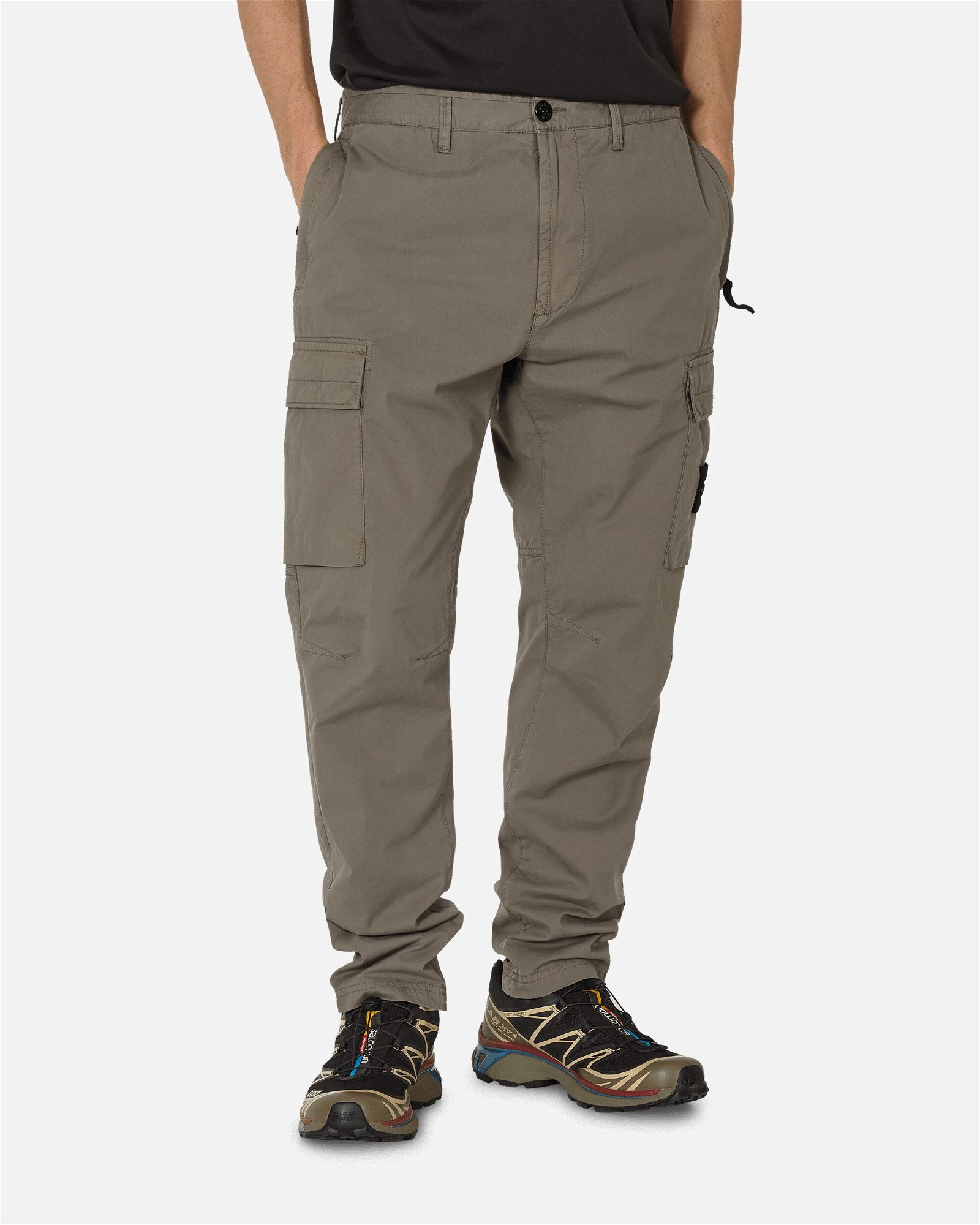 SACAI Belted cotton-twill tapered cargo pants | NET-A-PORTER