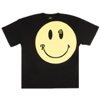 Big Fit T-Shirt With Large Smiley Print