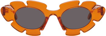 Loewe Orange Flower Sunglasses LW40088U@4742A