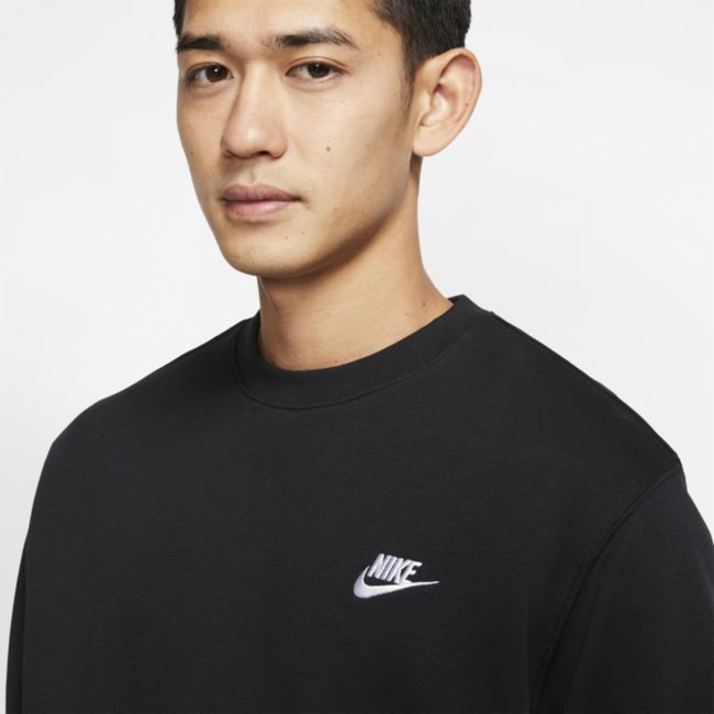 Sweatshirt Nike Sportswear Club French Terry Crew BV2666-010 | FLEXDOG