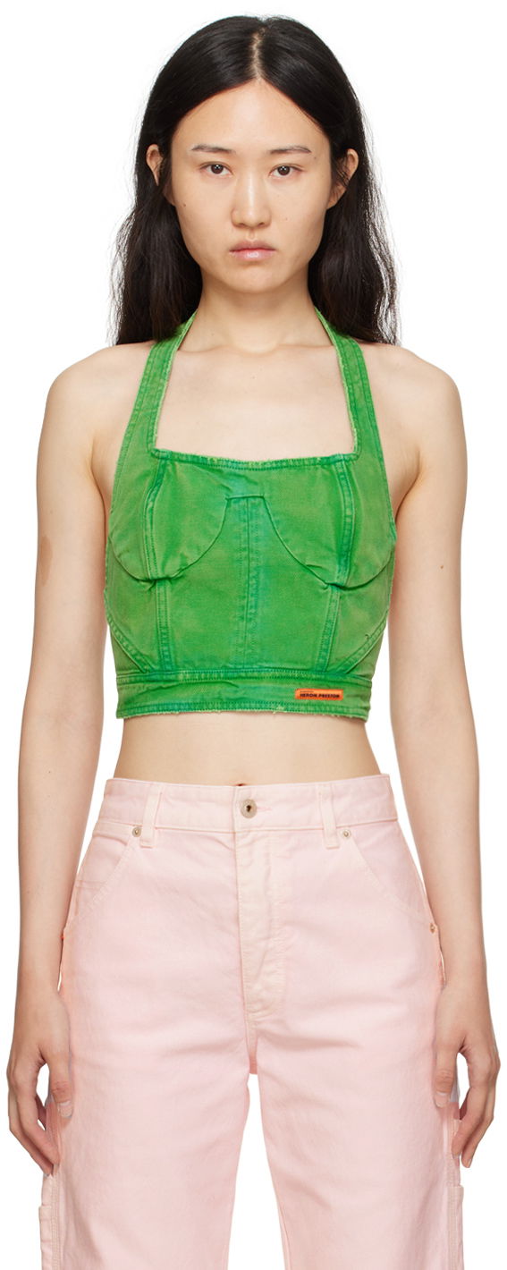 Heron Preston Hooks Cropped Tank Top - Farfetch