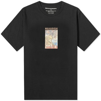 Maharishi Tigers v Dragons T-Shirt 1078-BLK