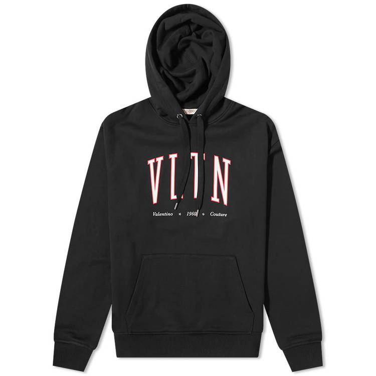 Black valentino hoodie hot sale