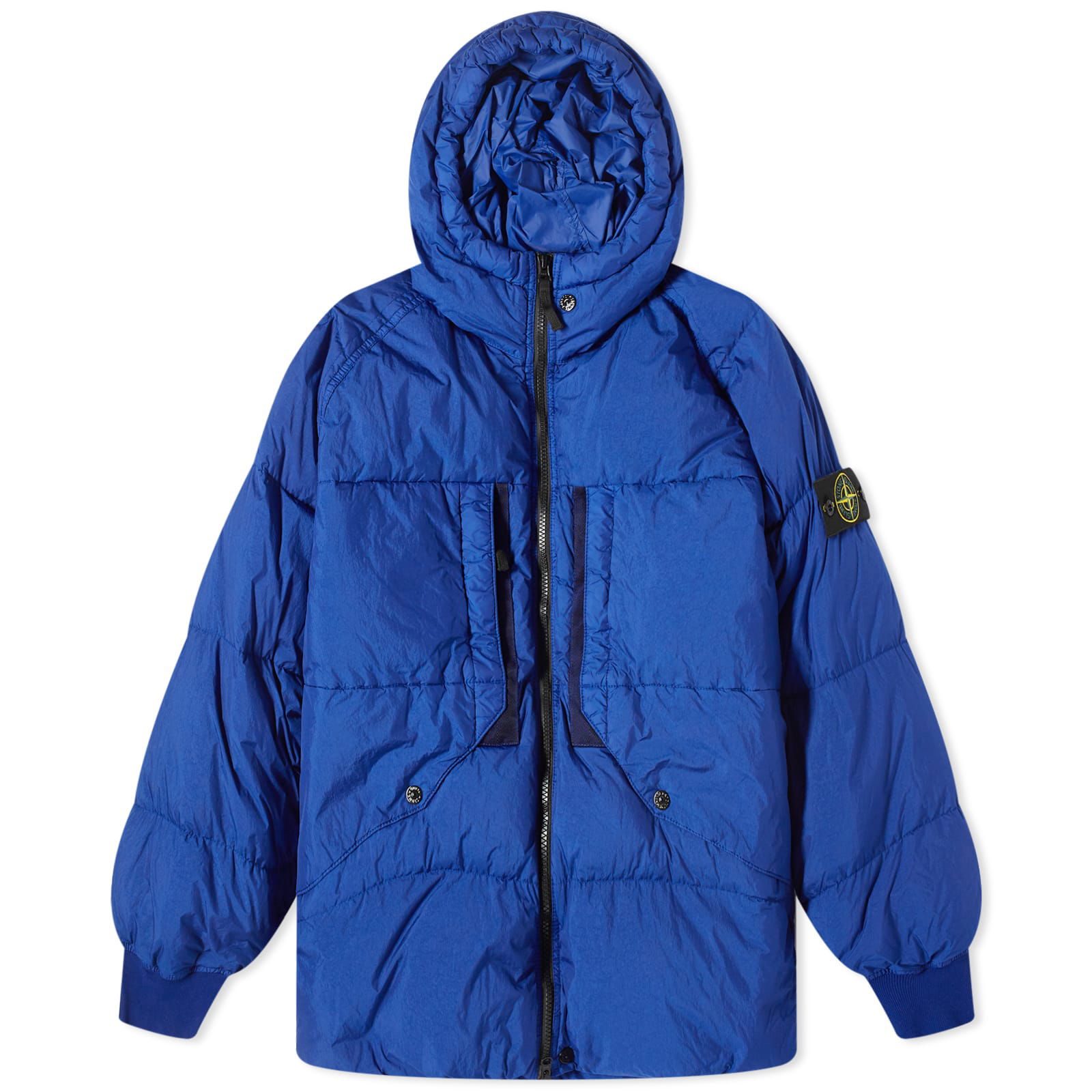 Stone island crinkle on sale reps down jacket