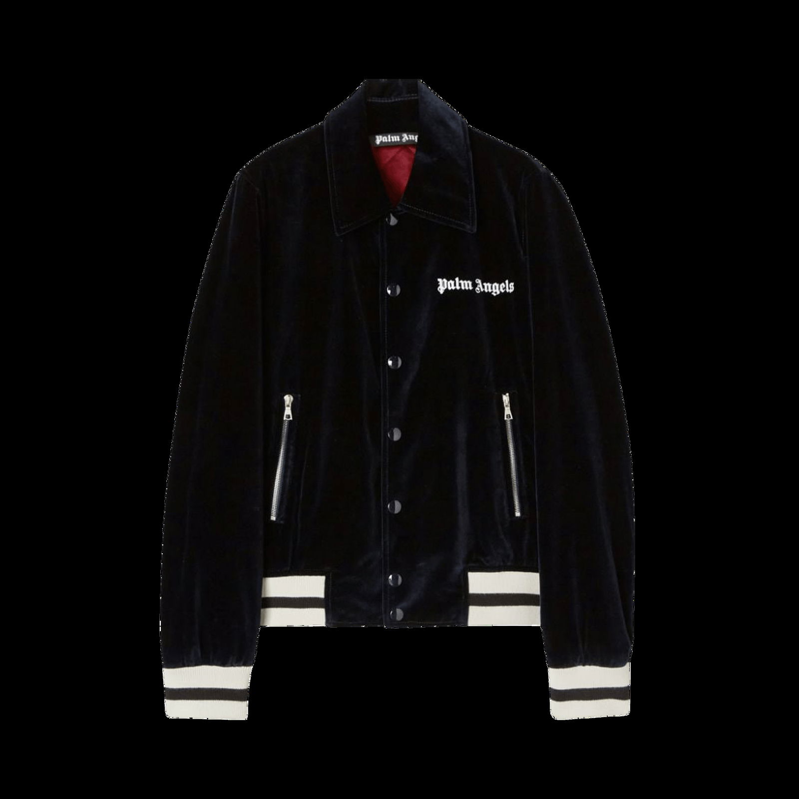 Palm Angels New Folk Varsity Jacket Palm Angels