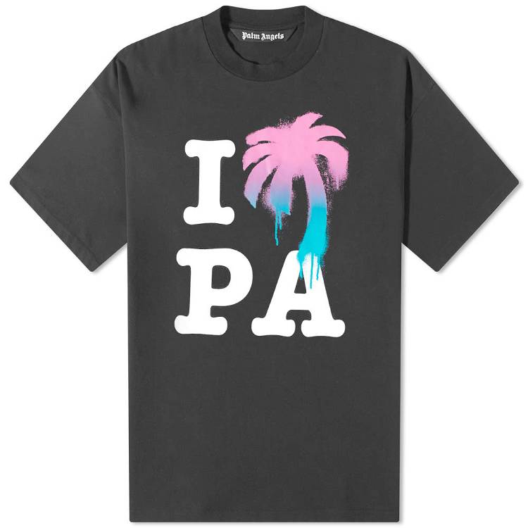 T-shirt Palm Angels I Love PA Palm Tee PMAA066S23JER0021084