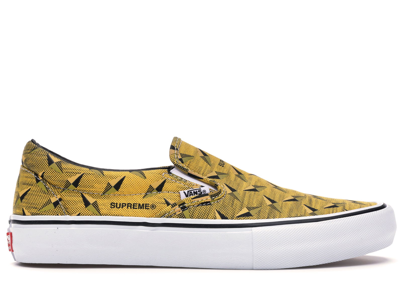 Vans Slip-On Supreme Diamond Plate Yellow VN0A347VTEG | FLEXDOG