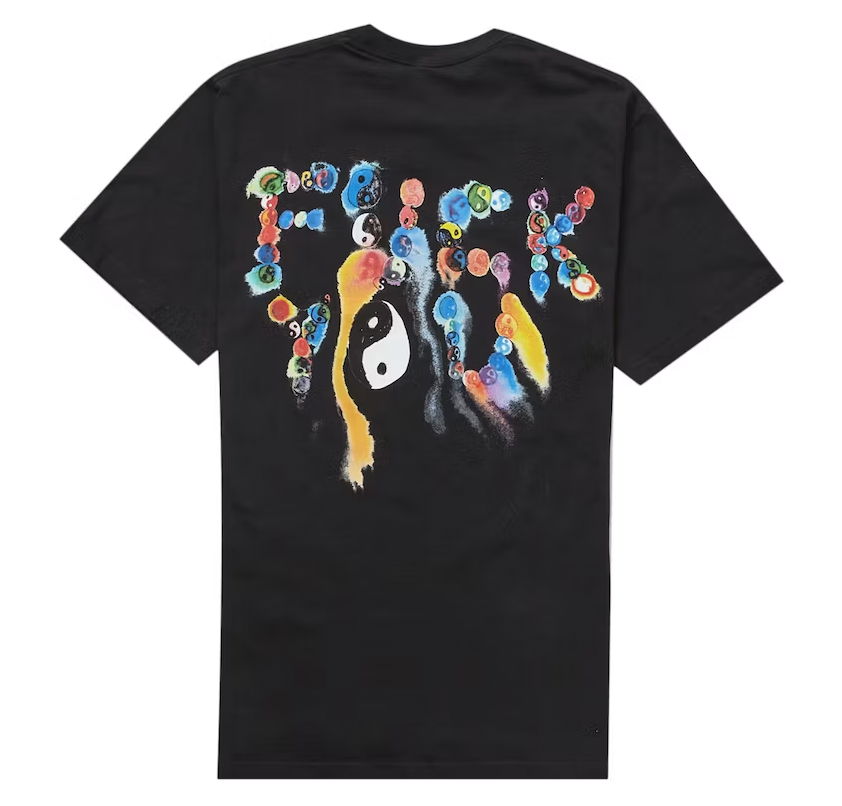 T-shirt Supreme Yin Yang Tee FW23T53 BLACK | FLEXDOG