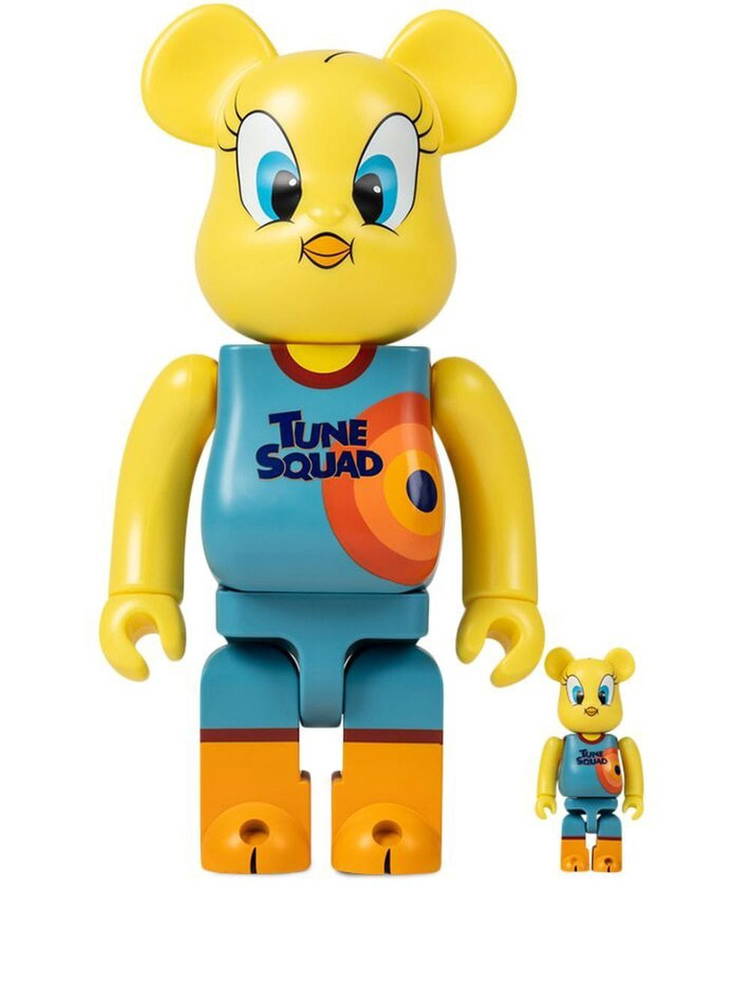 Collectible Medicom Toy x Space Jam A New Legacy Tweety BE@RBRICK