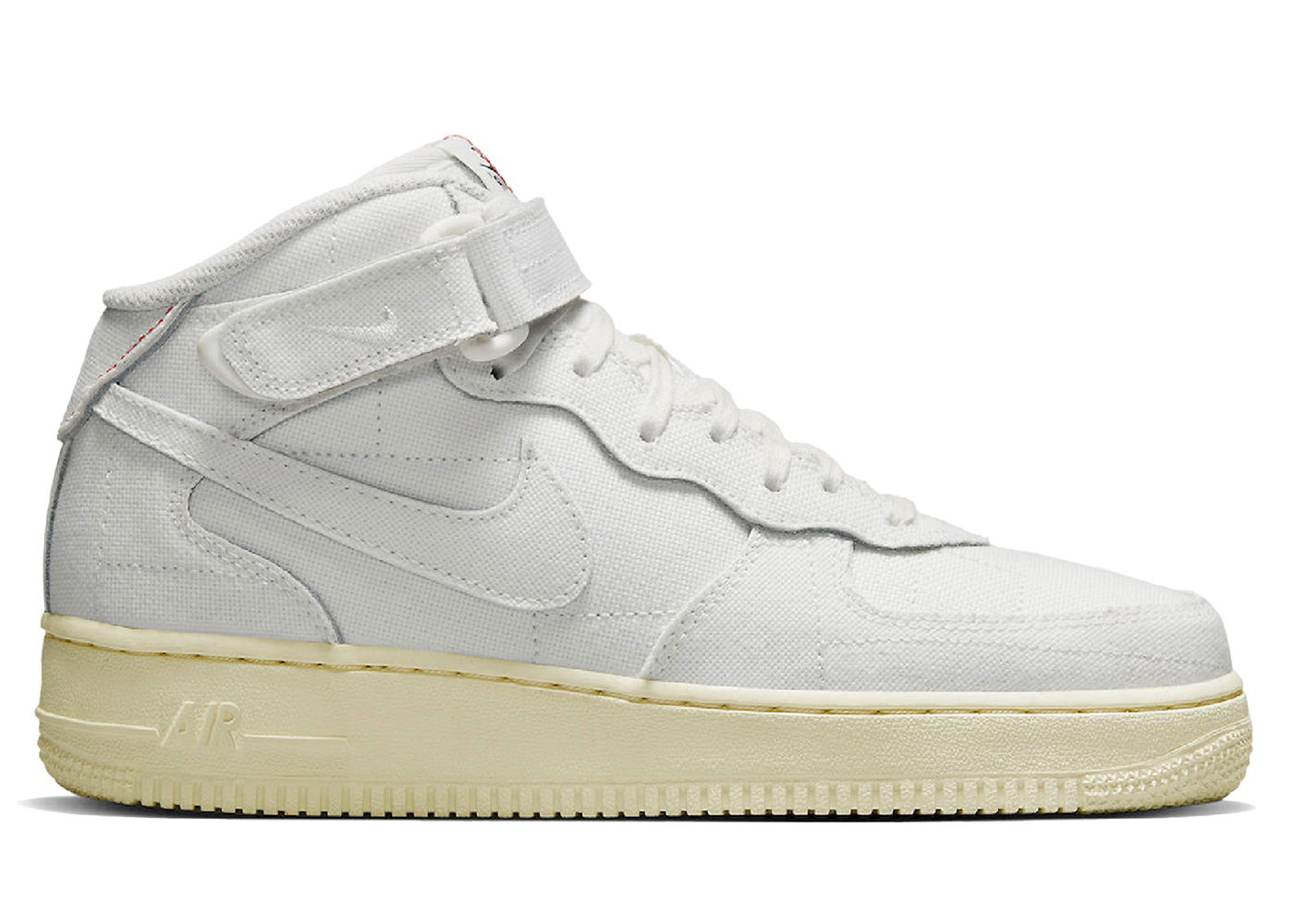 Nike Air Force 1 Mid '07 Summit White Canvas W DZ4866-121 | FLEXDOG