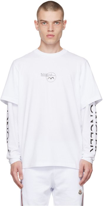 Moncler Printed Long Sleeve T-Shirt H20918D00006899EV