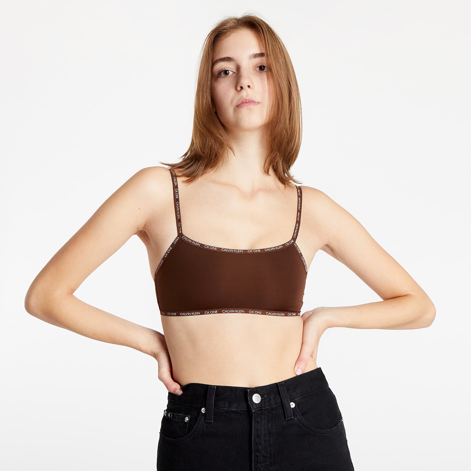 Calvin Klein Women's Modern FLX Cotton Unlined Bralette, black, XS at   Women's Clothing store