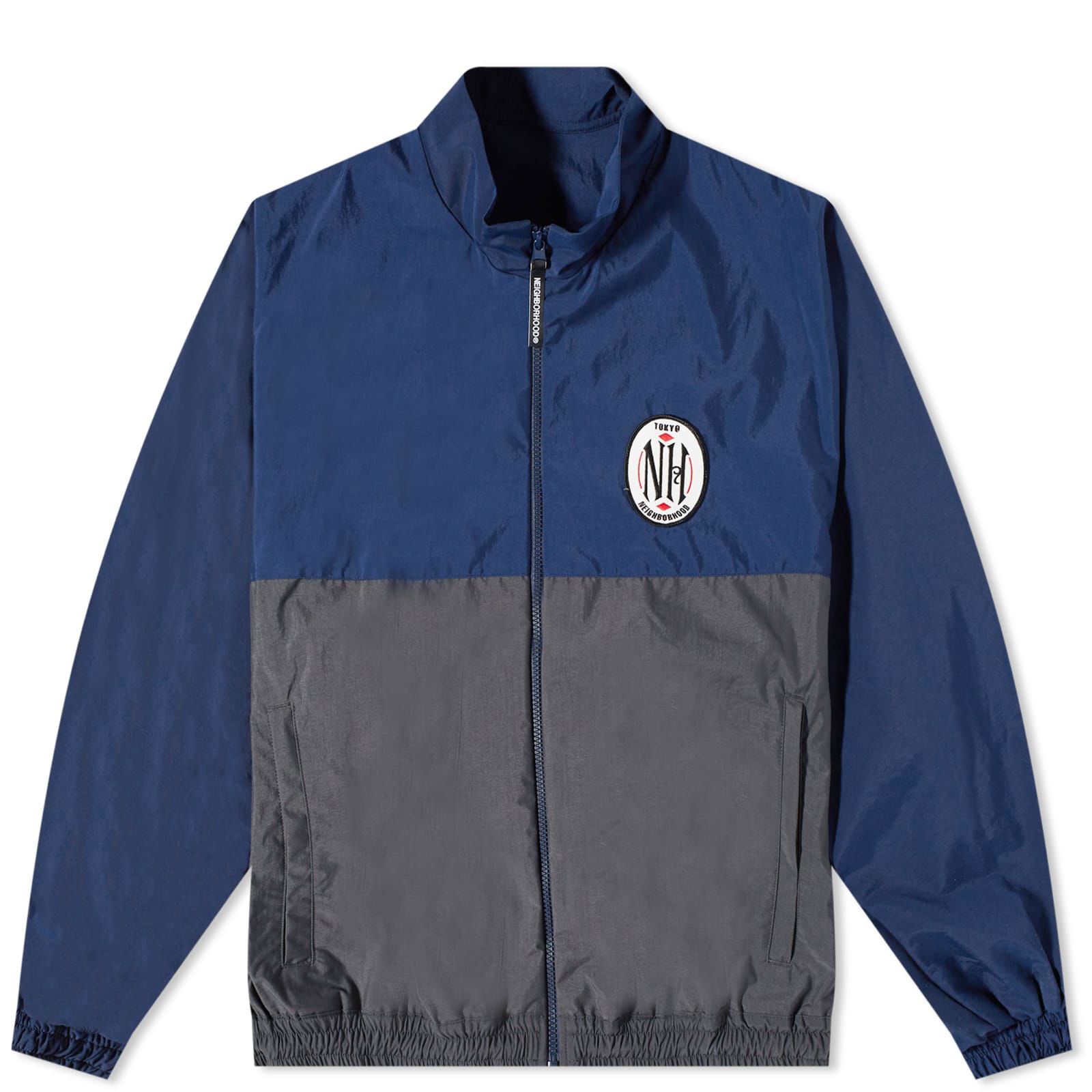 Jacket Neighborhood Bicolor Track Jacket 231AQNH-JKM01-NVY | FLEXDOG