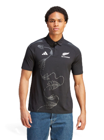 adidas Originals All Blacks Rugby Polo Shirt HZ4504
