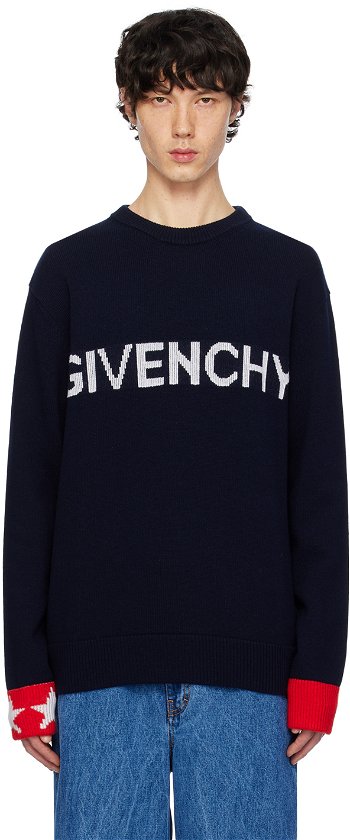 Givenchy Jacquard Sweater BM90QP4YH4409