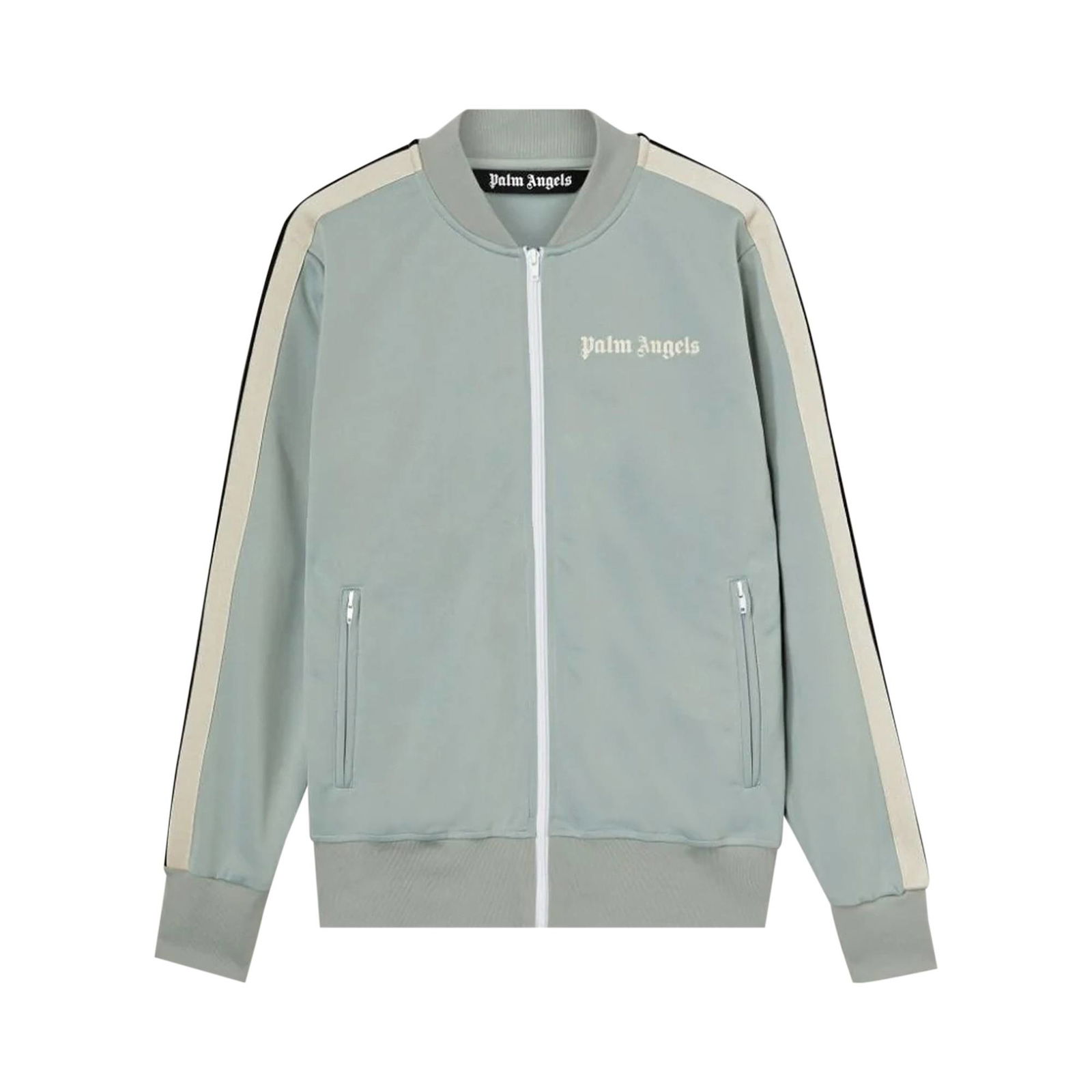 CHENILLE TRACK JACKET in blue - Palm Angels® Official