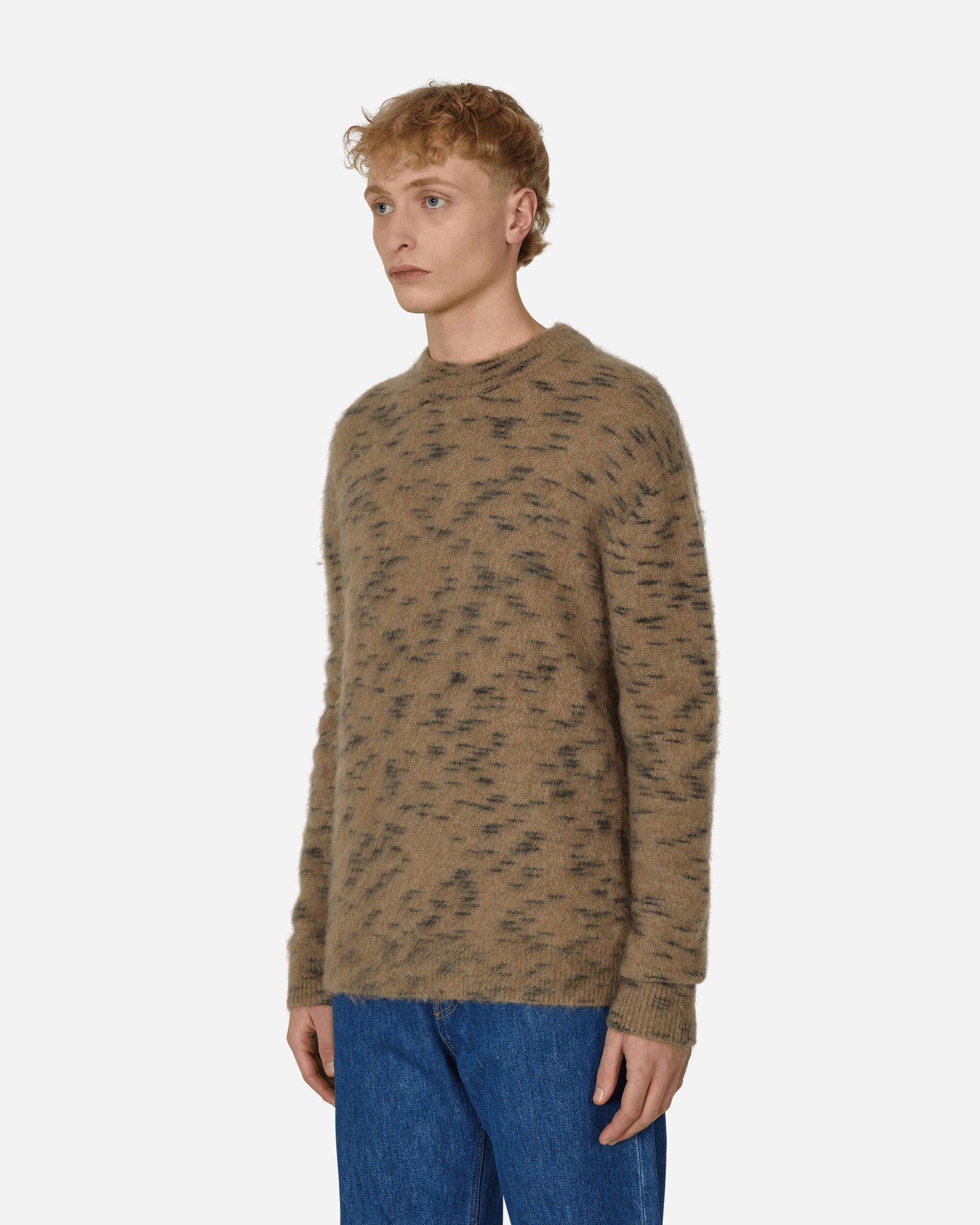 Sweater Acne Studios Mohair Crewneck Sweater B60264- BLG | FLEXDOG