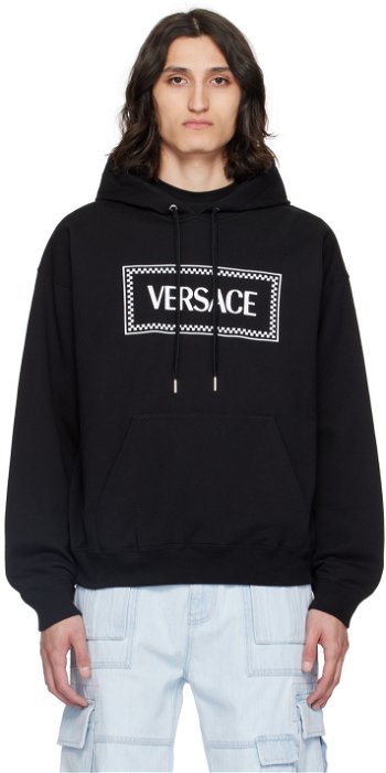 Versace Black 90s Vintage Hoodie 1012564_1A09063