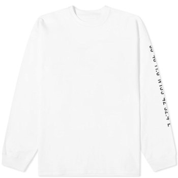 WTAPS Long Sleeve 12 Printed T-Shirt 232ATDT-CSM12-WH