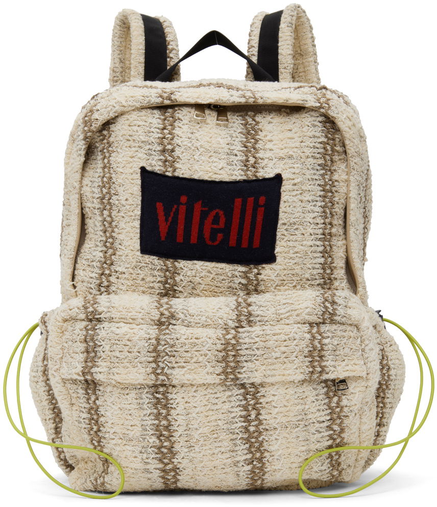 Backpack Vitelli SSENSE Exclusive Beige SSNS_M013_SNBR | FLEXDOG