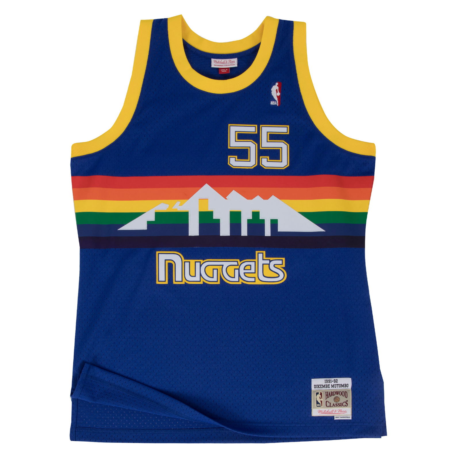 Mitchell & Ness Tank Top - LA Lakers NBA Swingman Deep blue, Men