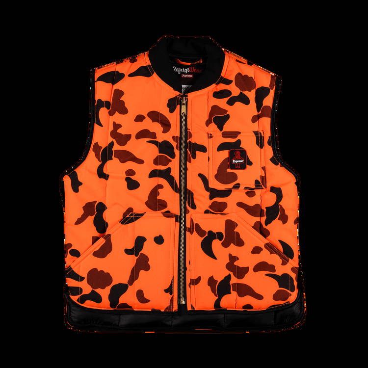 Vest Supreme RefrigiWear x Insulated Iron-Tuff Vest FW20J75 ORANGE