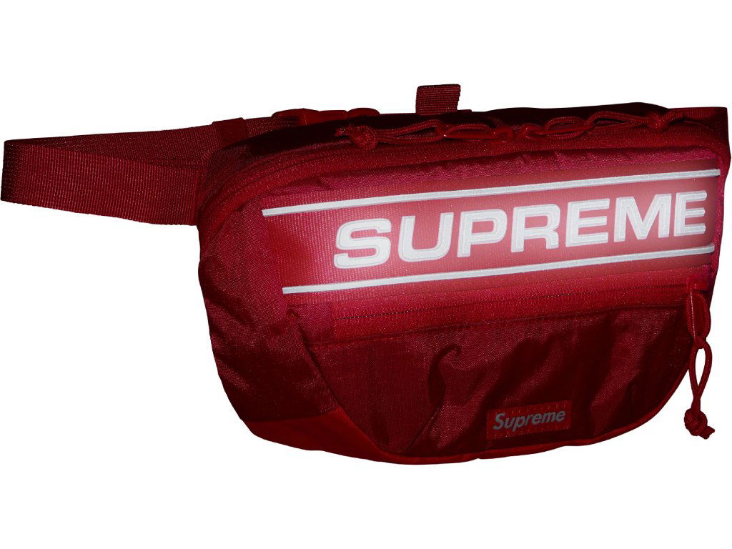 Waist bag Supreme 3D Logo Waist Bag FW23B6-RED | FLEXDOG