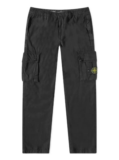 STONE ISLAND - Regular Cargo Pants with Black Elastic – TRYME Shop