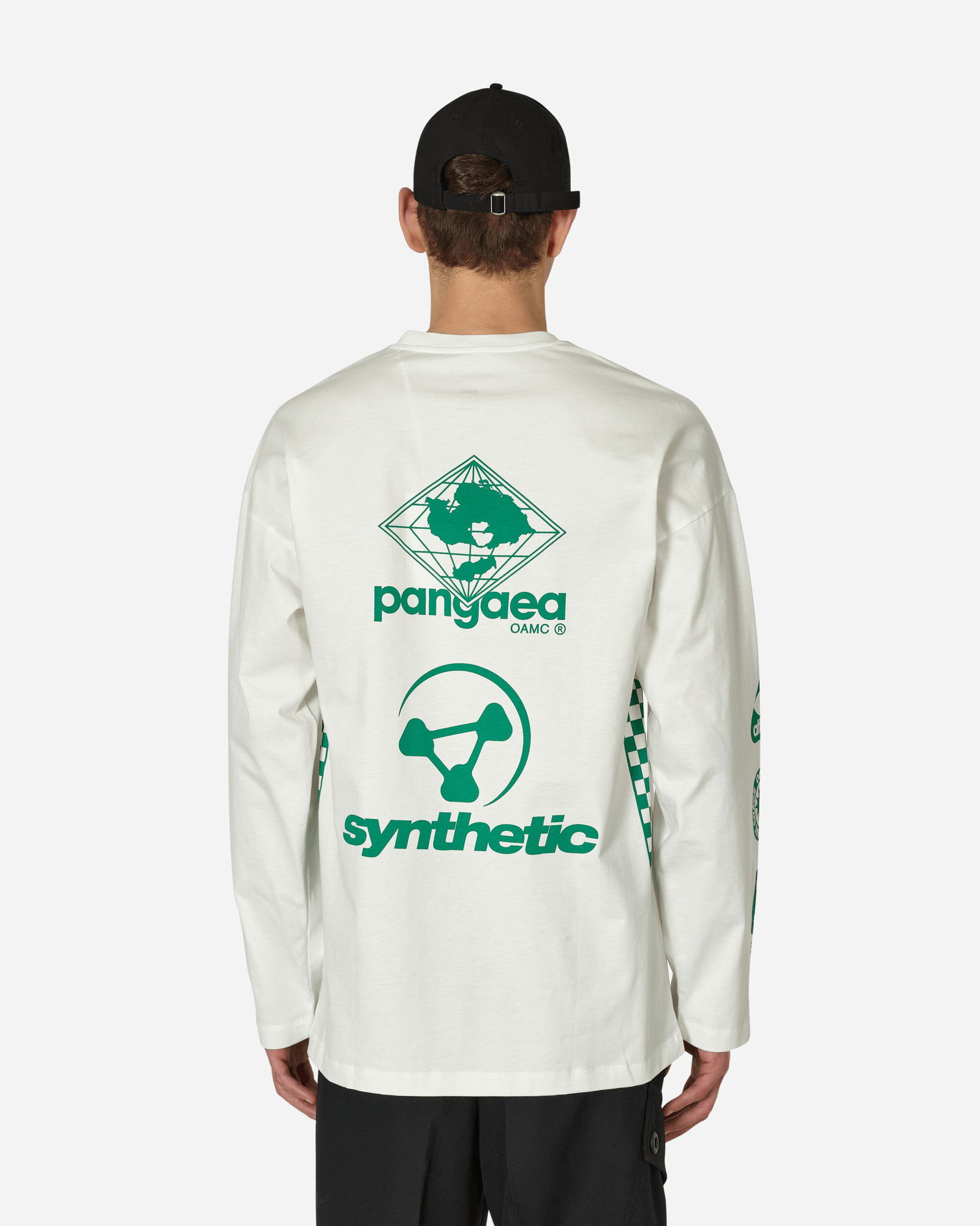 T-shirt OAMC Pangea Longsleeve T-Shirt 23E28OAJ17 101 | FLEXDOG