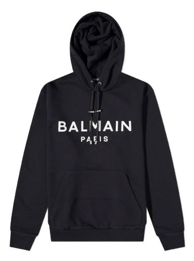 logo-print cotton sweatshirt | Balmain | Eraldo.com