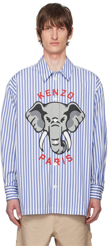KENZO Paris Elephant Shirt FE55CH5109LM