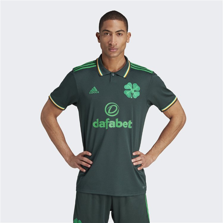 Yellow adidas Celtic FC 2022/23 Home Goalkeeper Shirt