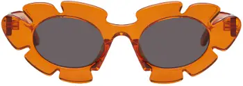 Loewe Orange Flower Sunglasses LW40088UM4742A