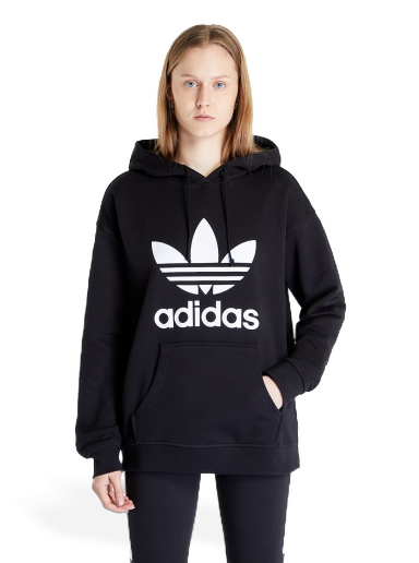 Sweatshirt adidas Originals Adicolor HC2016 W FLEXDOG Hoodie Classics | Cropped