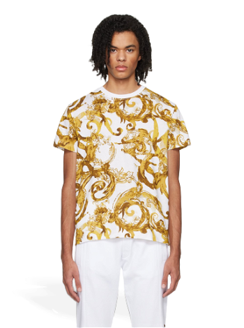 Versace Watercolor Couture T-Shirt E76GAH6S0_EJS287