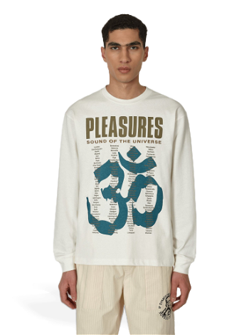 Pleasures Universe Longsleeve T-Shirt P22W005 NATURAL