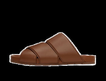 Bottega Veneta Bridge Mule Sandals "Brown" 754187 VBSL0