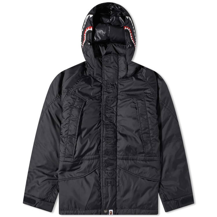 Jacket BAPE Shark Snowboard Down Jacket Black 001DNI801009M-BLK