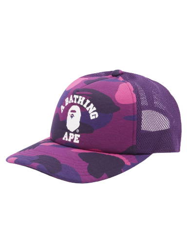 Cap BAPE Colour Camo College Mesh Cap 001CPJ301011M-RED | FLEXDOG