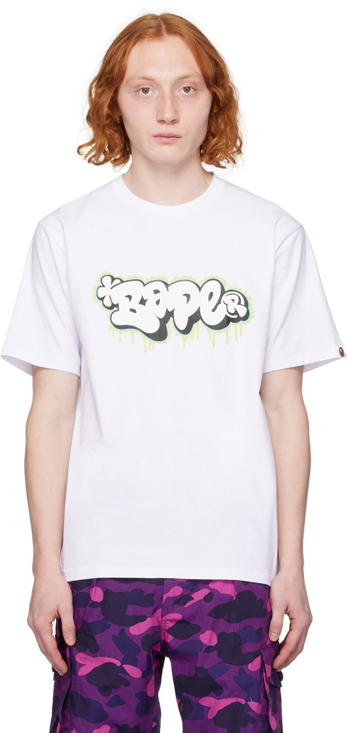 T-shirt BAPE Graffiti T-Shirt 001TEJ801042M | FLEXDOG