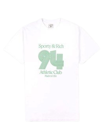 Sporty & Rich 94 Athletic Club T-Shirt TS843WH