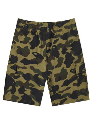 Shorts BAPE A Bathing Ape 1st Camo Sweat Short 001SPI801008M-GRN