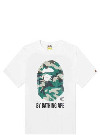BAPE Woodland Camo By Bathing Ape T-Shirt 001TEJ301032M-WHT