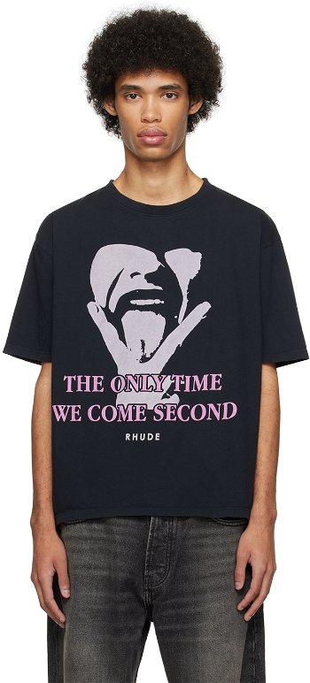 Rhude 'Come Second' T-Shirt RHPS24TT27012610