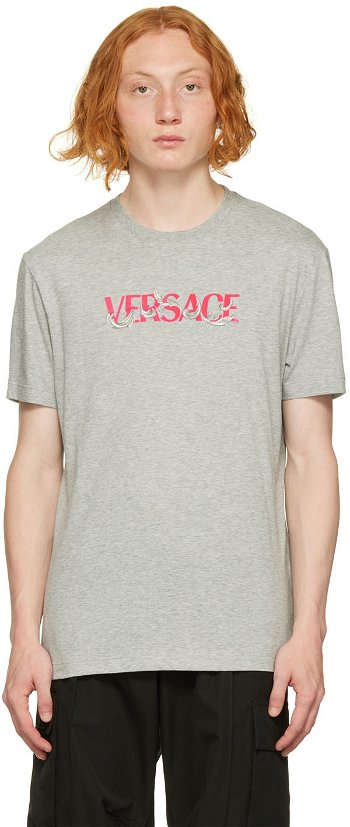 Versace Embroidered T-Shirt 1006435 1A04400