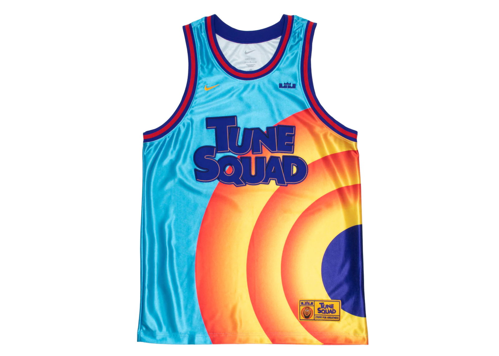 Jersey Nike LeBron x Space Jam Tune Squad Jersey Light Blue Fury