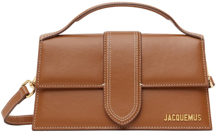 Jacquemus Le Grand Bambino Shoulder Bag in Natural