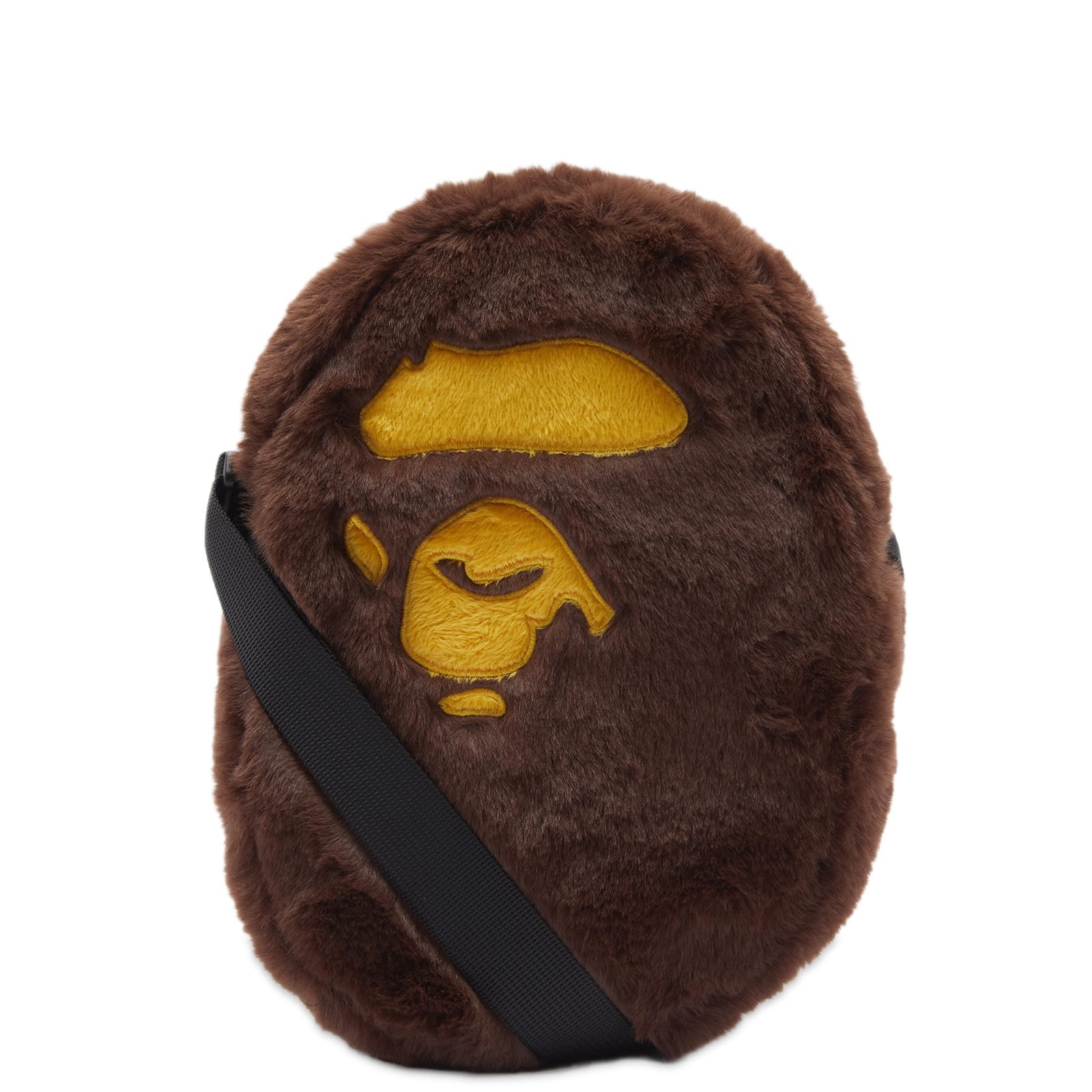 Buy BAPE Ape Head Shoulder Bag 'Brown' - 1J30 190 001 BROWN