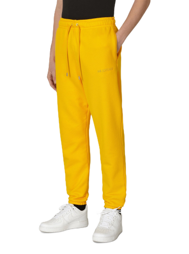 Lemon Yellow Bright Men's Joggers, Colorful Best Designer Sweatpants For  Men-Made in EU/MX